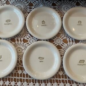 Williams Sonoma Ceramic Cheese Plates